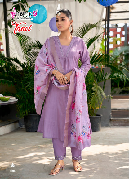 Tanvi Vol 1 Mystic 9 Vertican Readymade Anarkali Suits Manufacturer Gujarat
