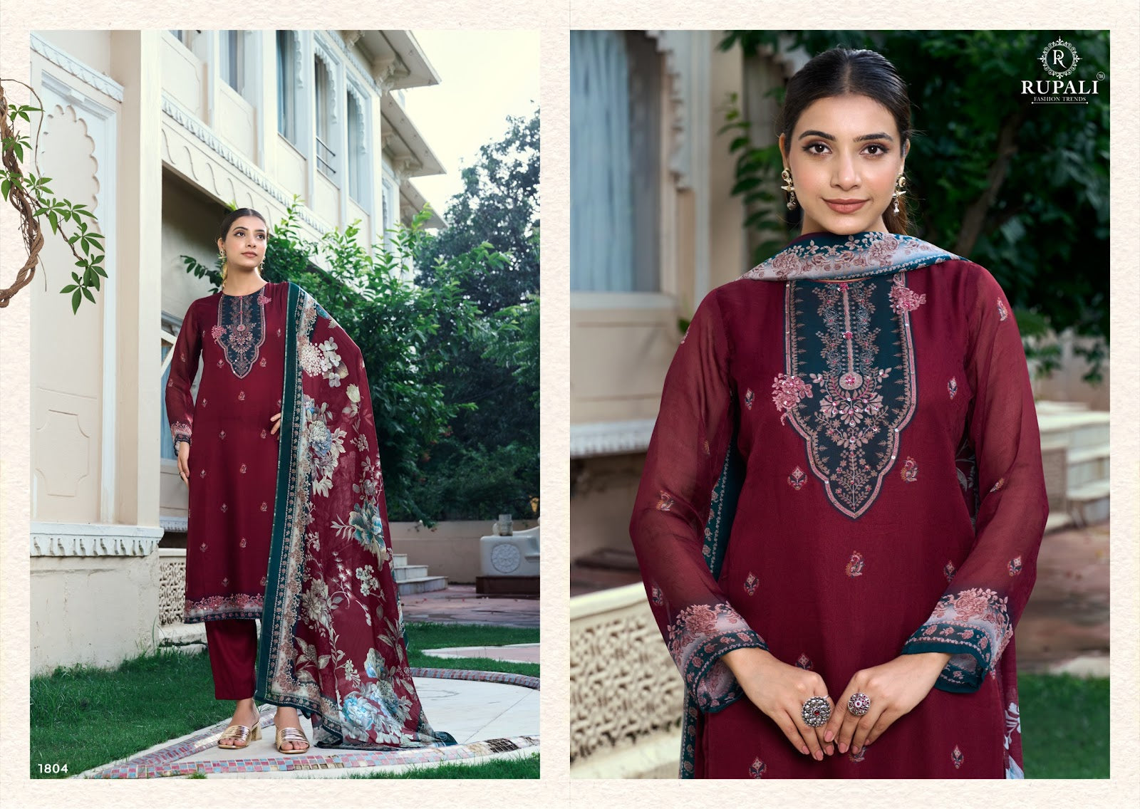 Tanvika Rupali Pant Style Suits Supplier India