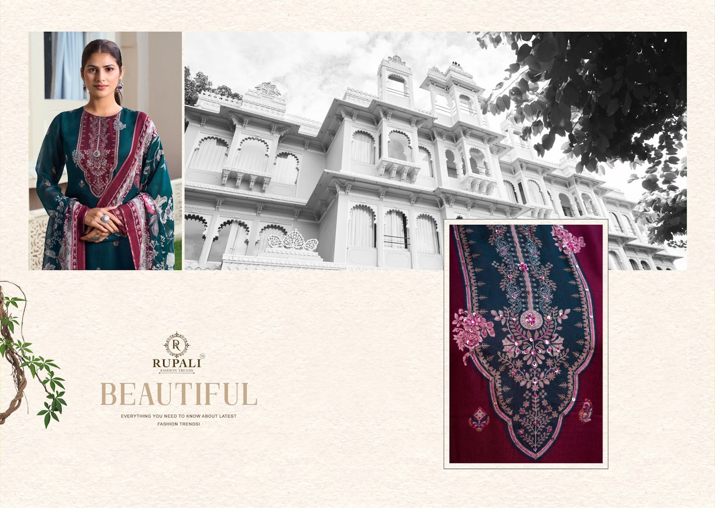 Tanvika Rupali Pant Style Suits Supplier India