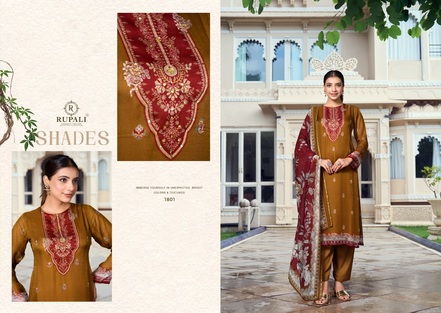 Tanvika Rupali Pant Style Suits Supplier India