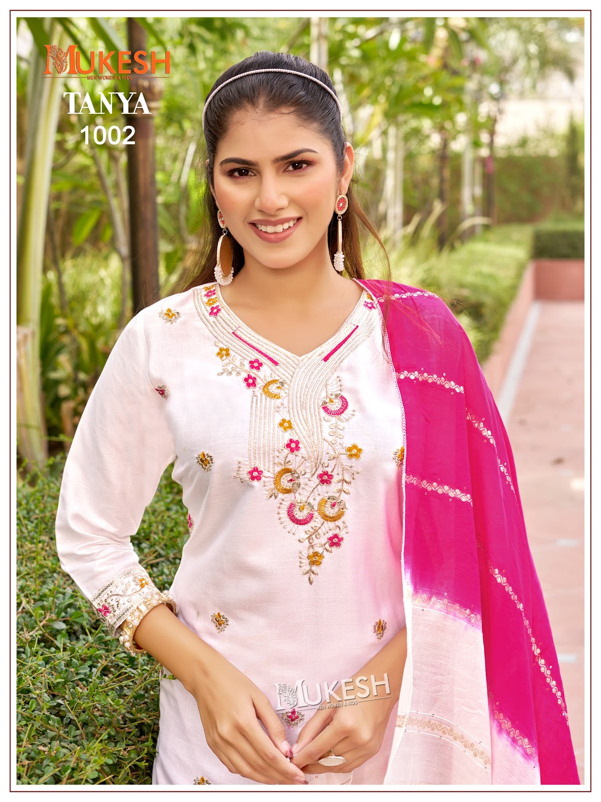 Tanya Mukesh Banwery Rayon 14Kg Readymade Pant Style Suits Manufacturer Ahmedabad