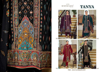 Tanya Mumtaz Arts Viscose Muslin Karachi Salwar Suits Manufacturer Ahmedabad