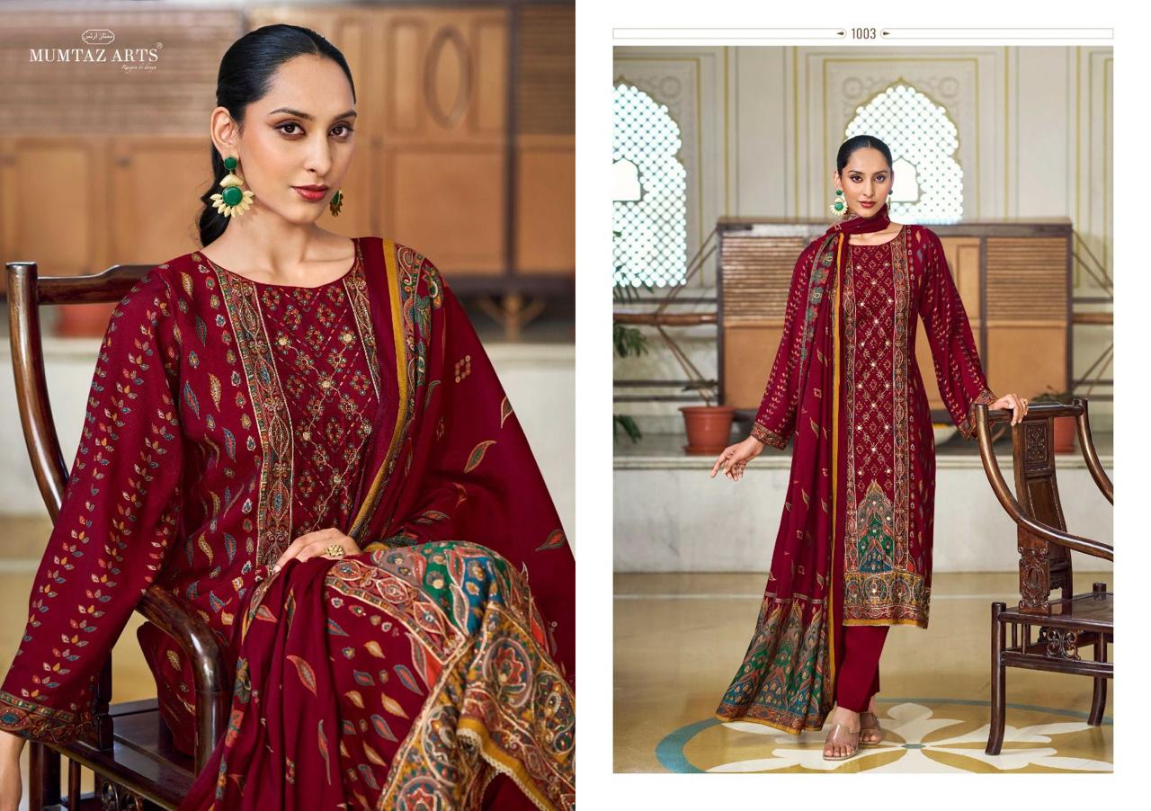 Tanya Mumtaz Arts Viscose Muslin Karachi Salwar Suits Manufacturer Ahmedabad