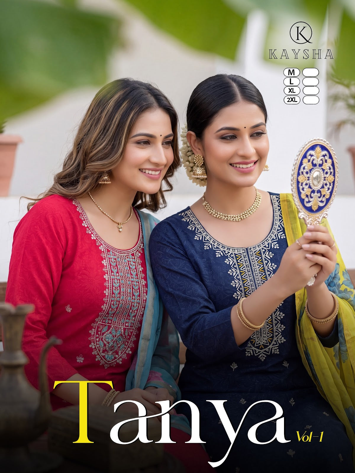 Tanya Vol 1 Kysa Roman Silk Readymade Pant Style Suits Manufacturer