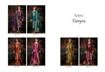Tanyra Netra Premium Viscose Pant Style Suits Manufacturer Gujarat