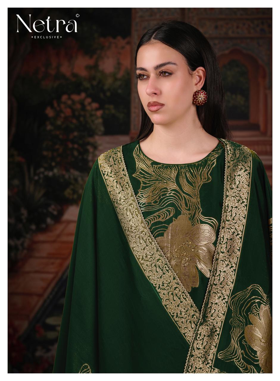 Tanyra Vol 2 Netra Woven Silk Pant Style Suits Wholesaler Ahmedabad
