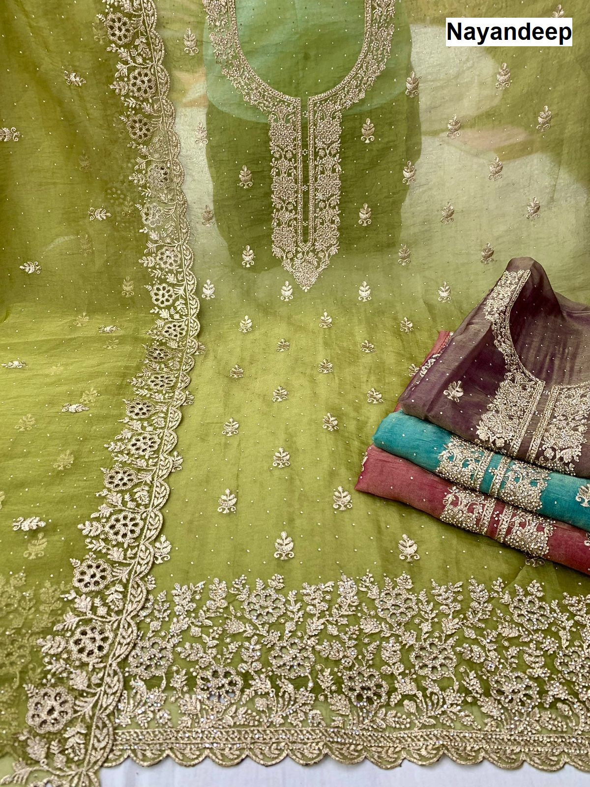 Tapasvi Nayandeep Silk Salwar Suits Wholesaler India