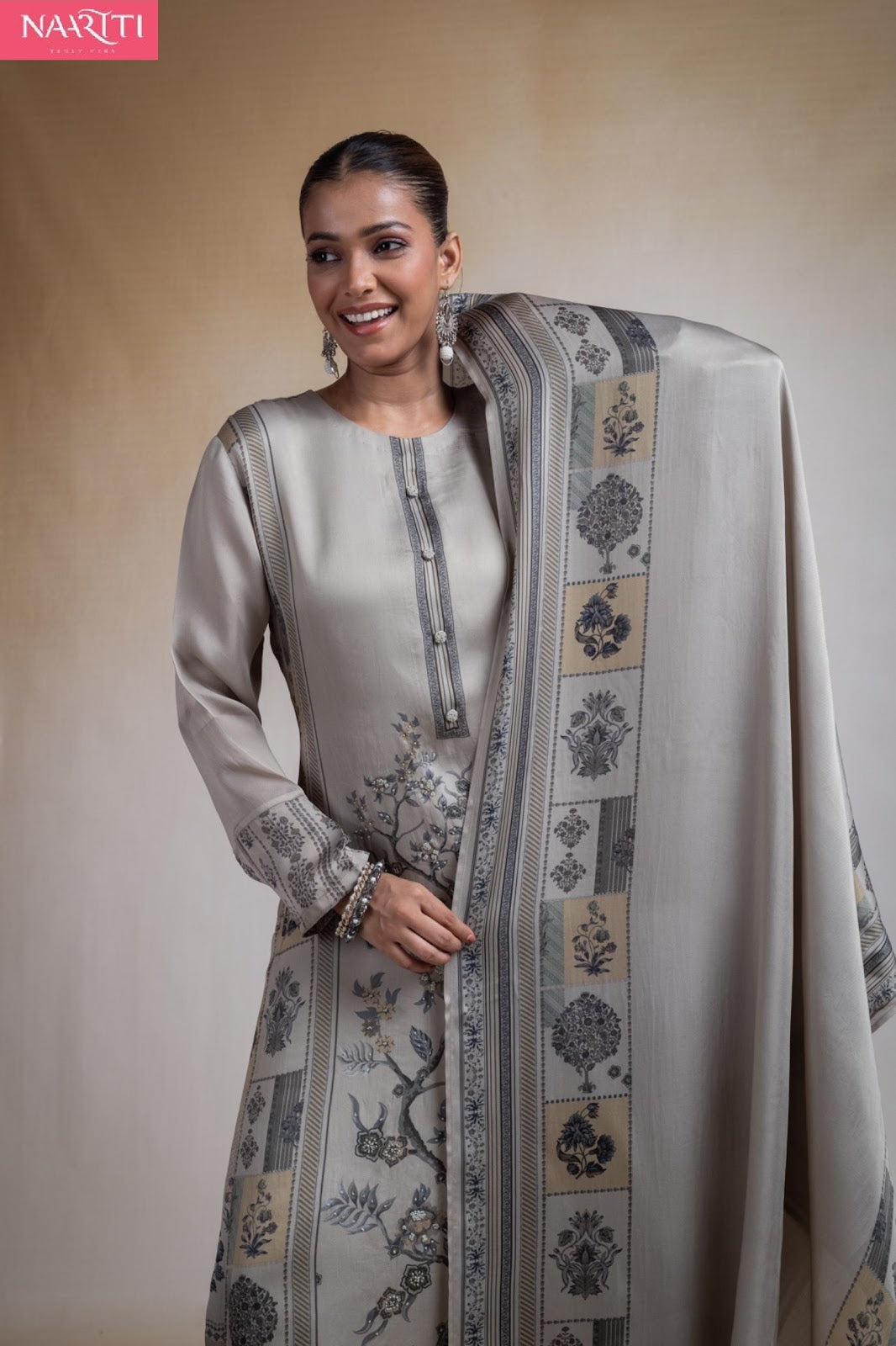 Tapis Naariti Organza Pant Style Suits Manufacturer Gujarat