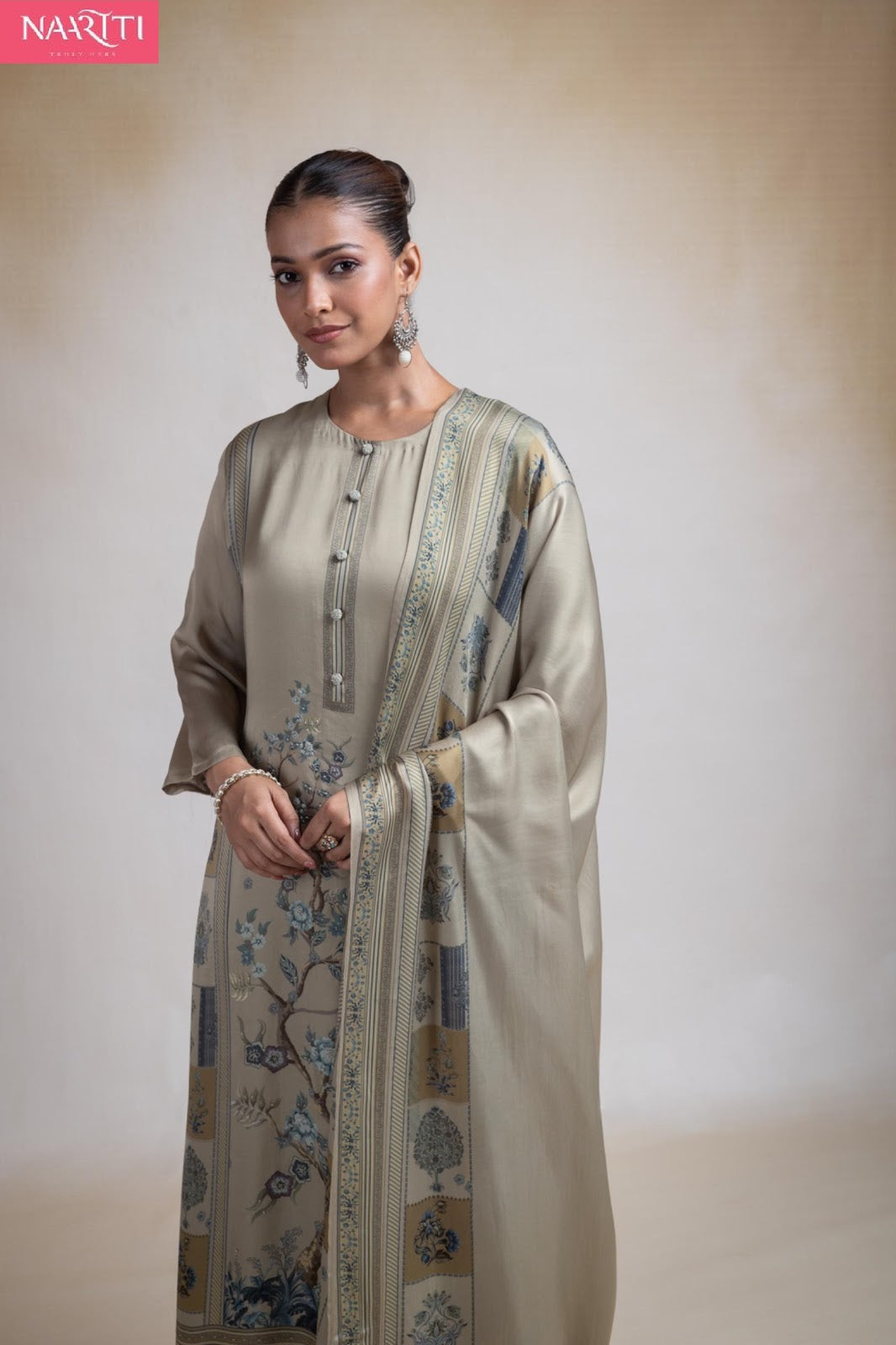 Tapis Naariti Organza Pant Style Suits Manufacturer Gujarat