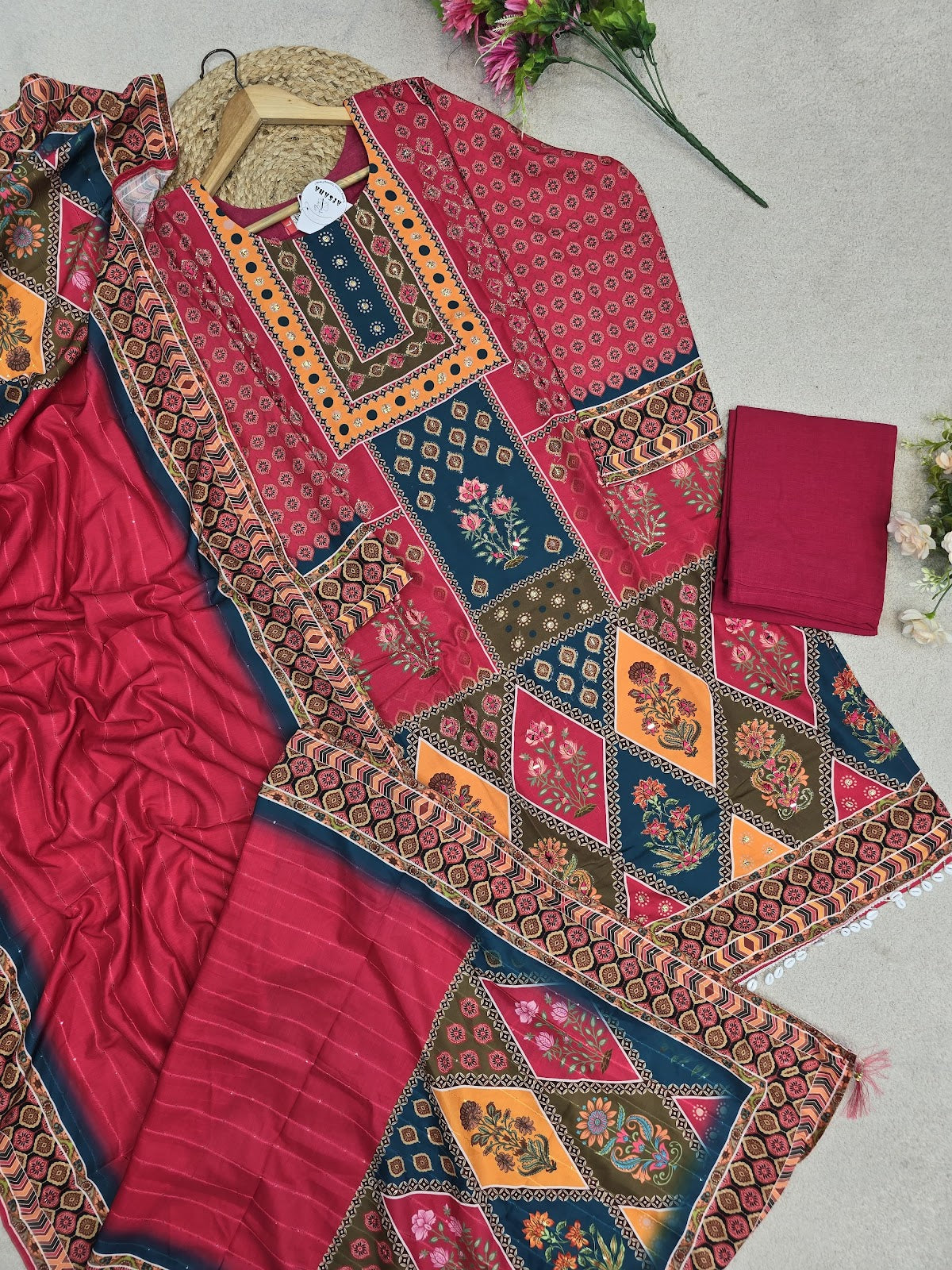 Tara 4 Afsana Cotton Readymade Pant Style Suits Wholesaler Ahmedabad
