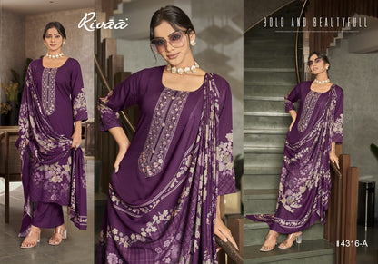 Tara Rivaa Pashmina Suits Wholesale Price