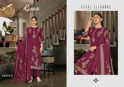 Tara Rivaa Pashmina Suits Wholesale Price