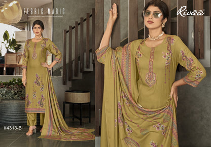 Tara Rivaa Pashmina Suits Wholesale Price