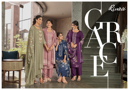 Tara Rivaa Pashmina Suits Wholesale Price