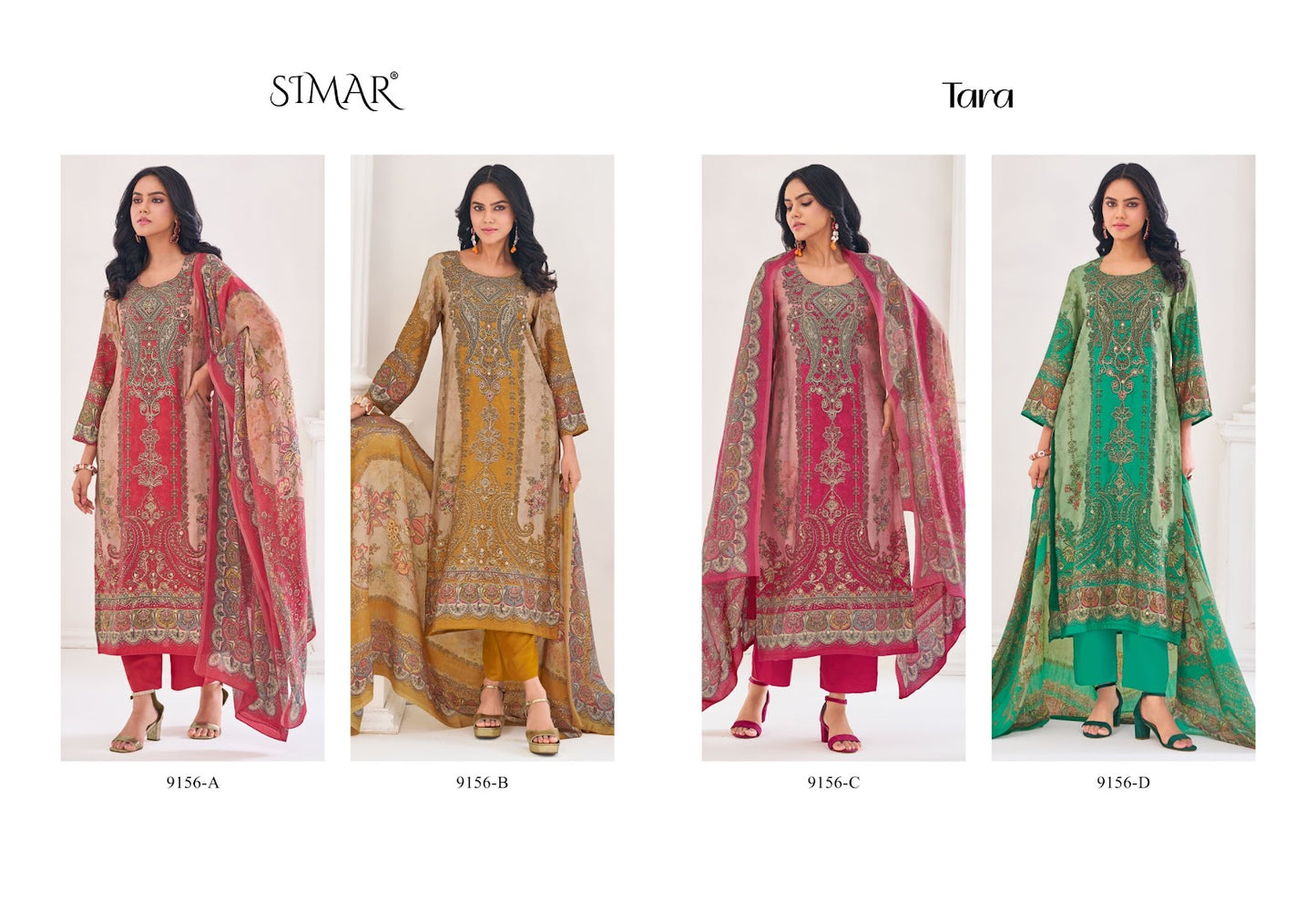 Tara Simar Muslin Pakistani Salwar Suits Supplier