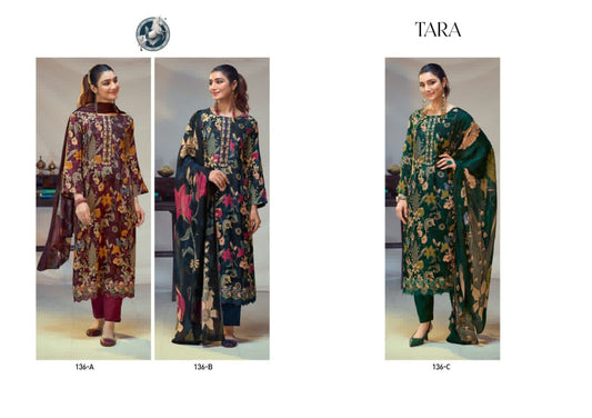 Tara Vivek Pure Natural Pant Style Suits Exporter