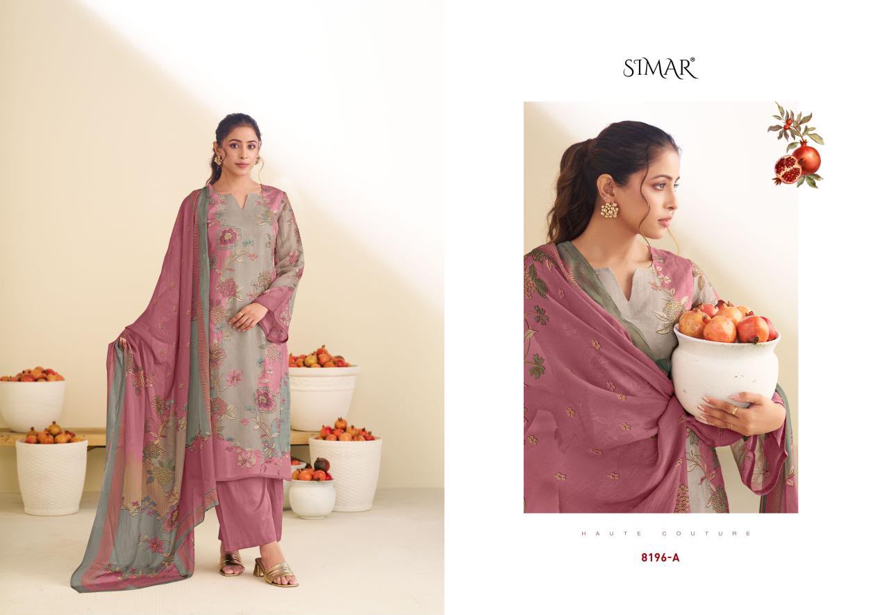 Taraana Organza Simar Pant Style Suits Exporter