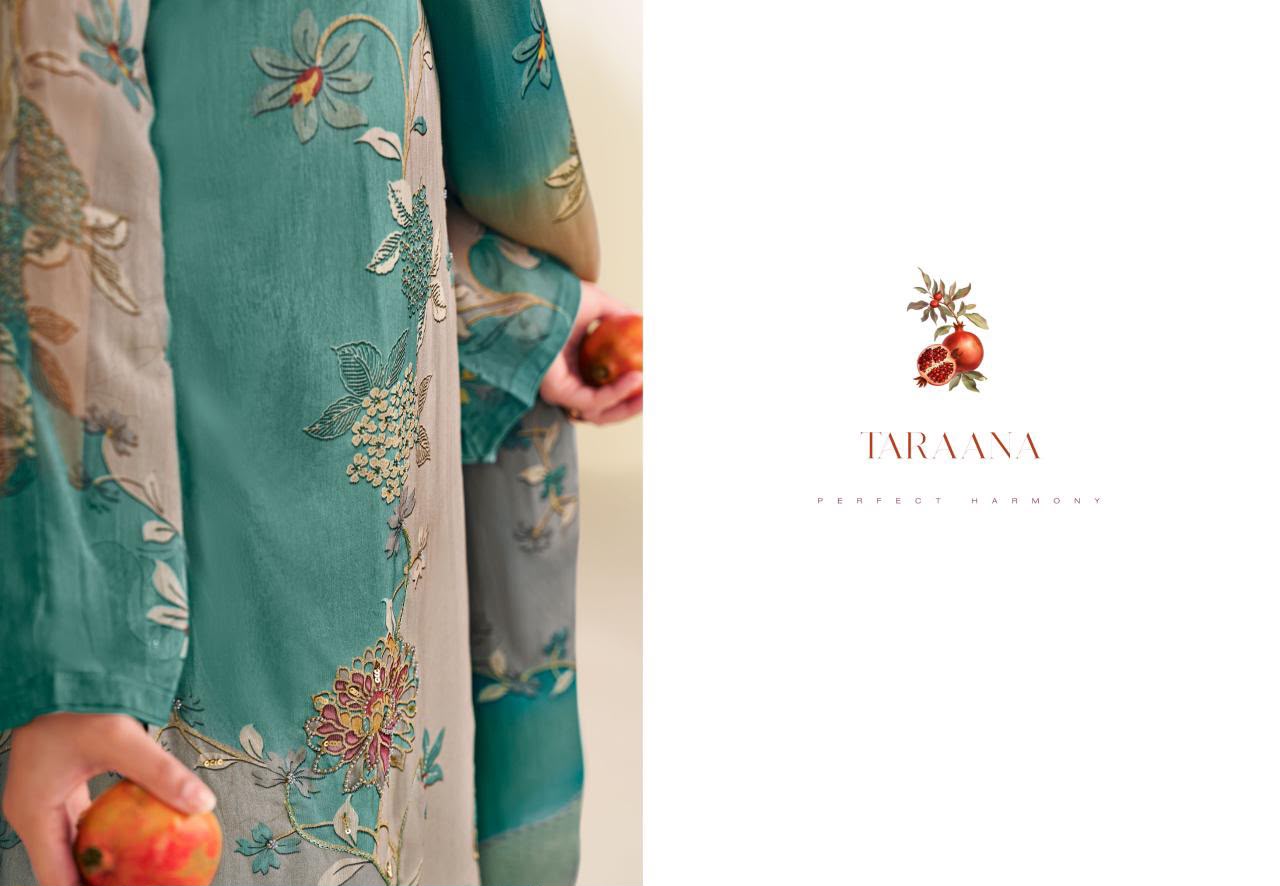 Taraana Organza Simar Pant Style Suits Exporter