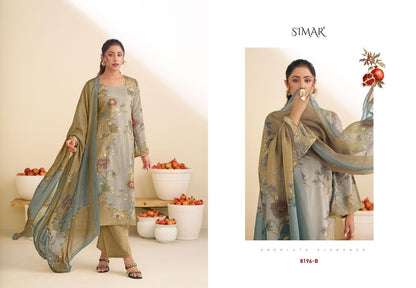 Taraana Simar Pure Viscose Pant Style Suits Wholesale Price