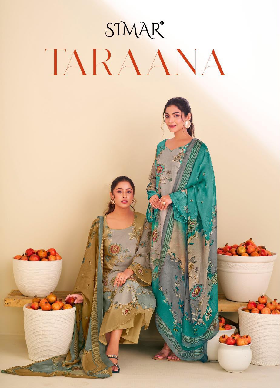 Taraana Simar Viscose Pashmina Suits Wholesale Price