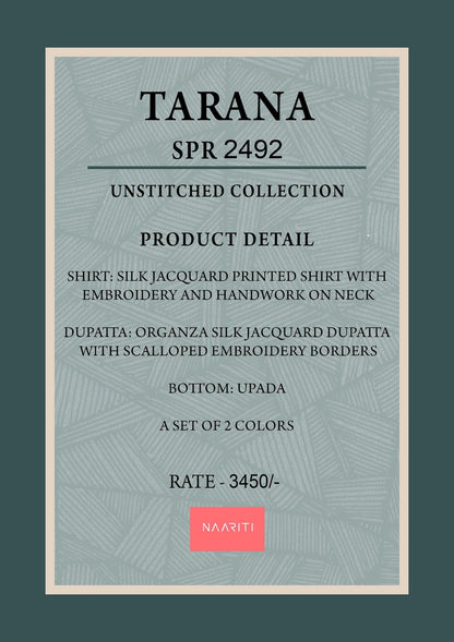 Tarana Naariti Pant Style Suits Wholesaler India