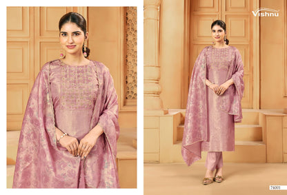 Tarana Vishnu Impex Silk Pant Style Suits Manufacturer Ahmedabad