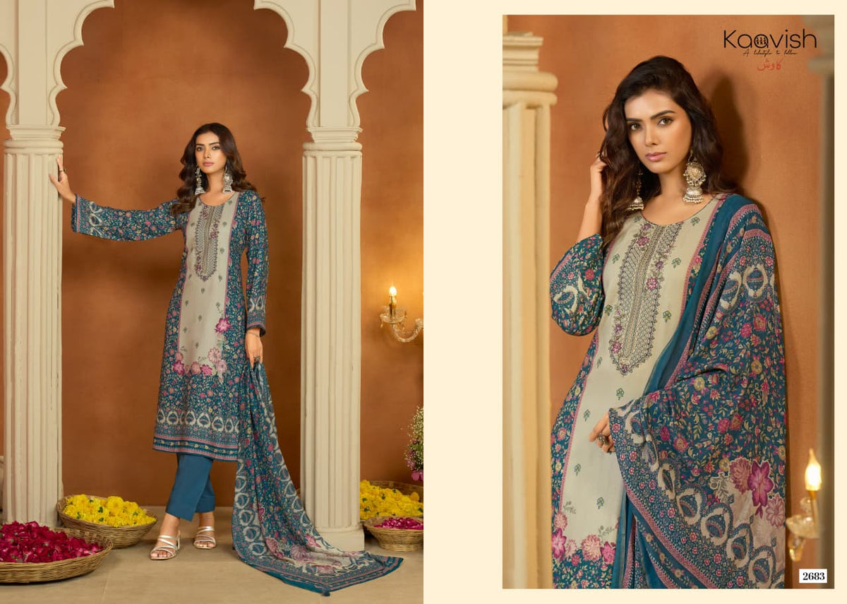 Tarang Kaavish Pashmina Suits Wholesaler
