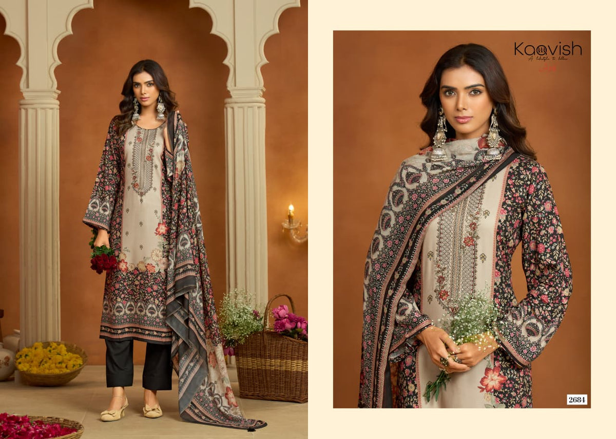 Tarang Kaavish Pashmina Suits Wholesaler