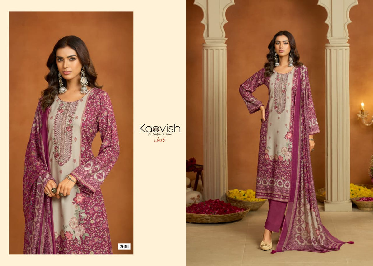 Tarang Kaavish Pashmina Suits Wholesaler