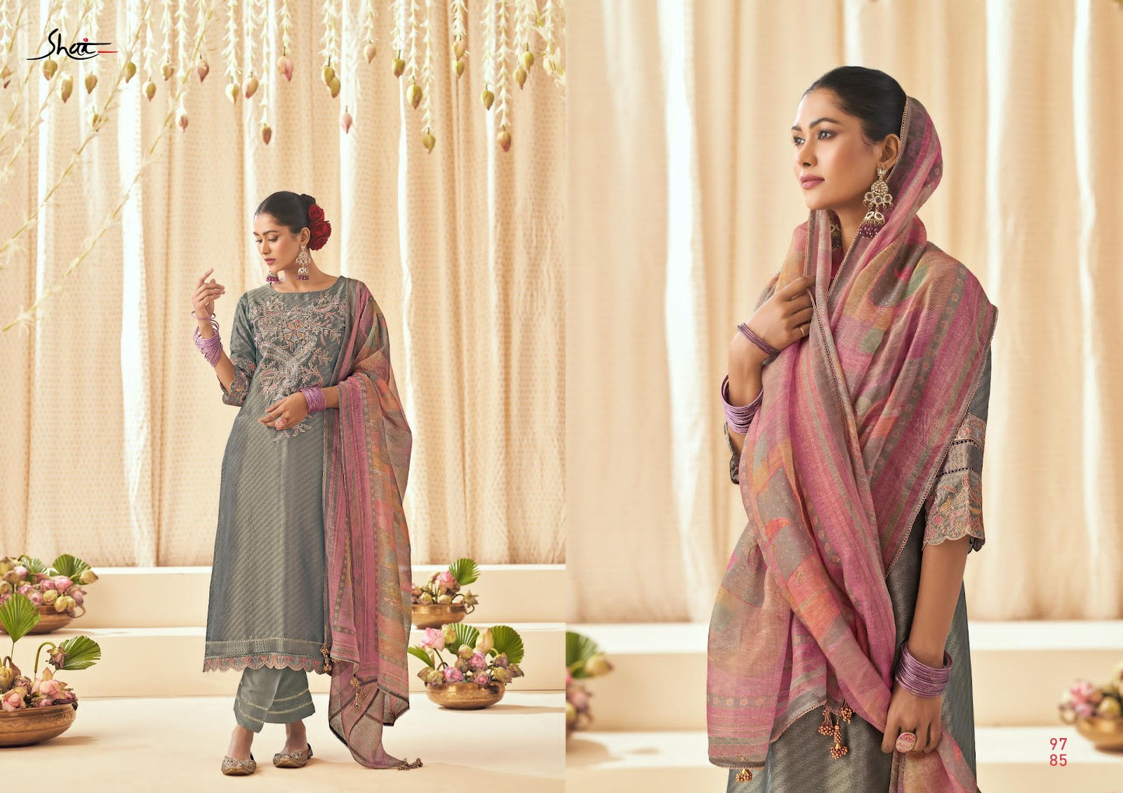 Tarang Shai Jay Vijay Tissue Pant Style Suits Supplier Ahmedabad
