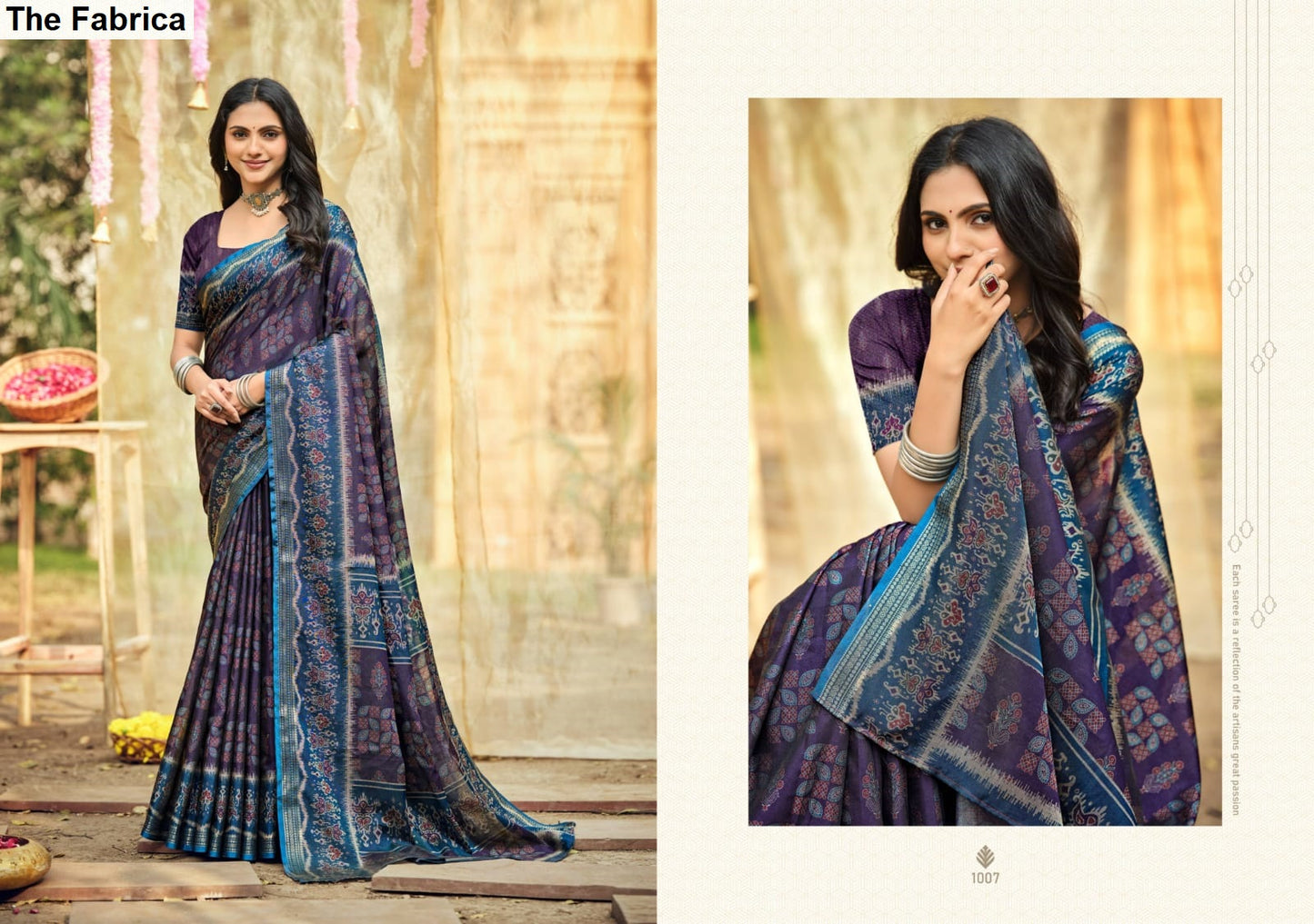 Tarang Vol 1 The Fabrica Soft Cotton Sarees Exporter Ahmedabad