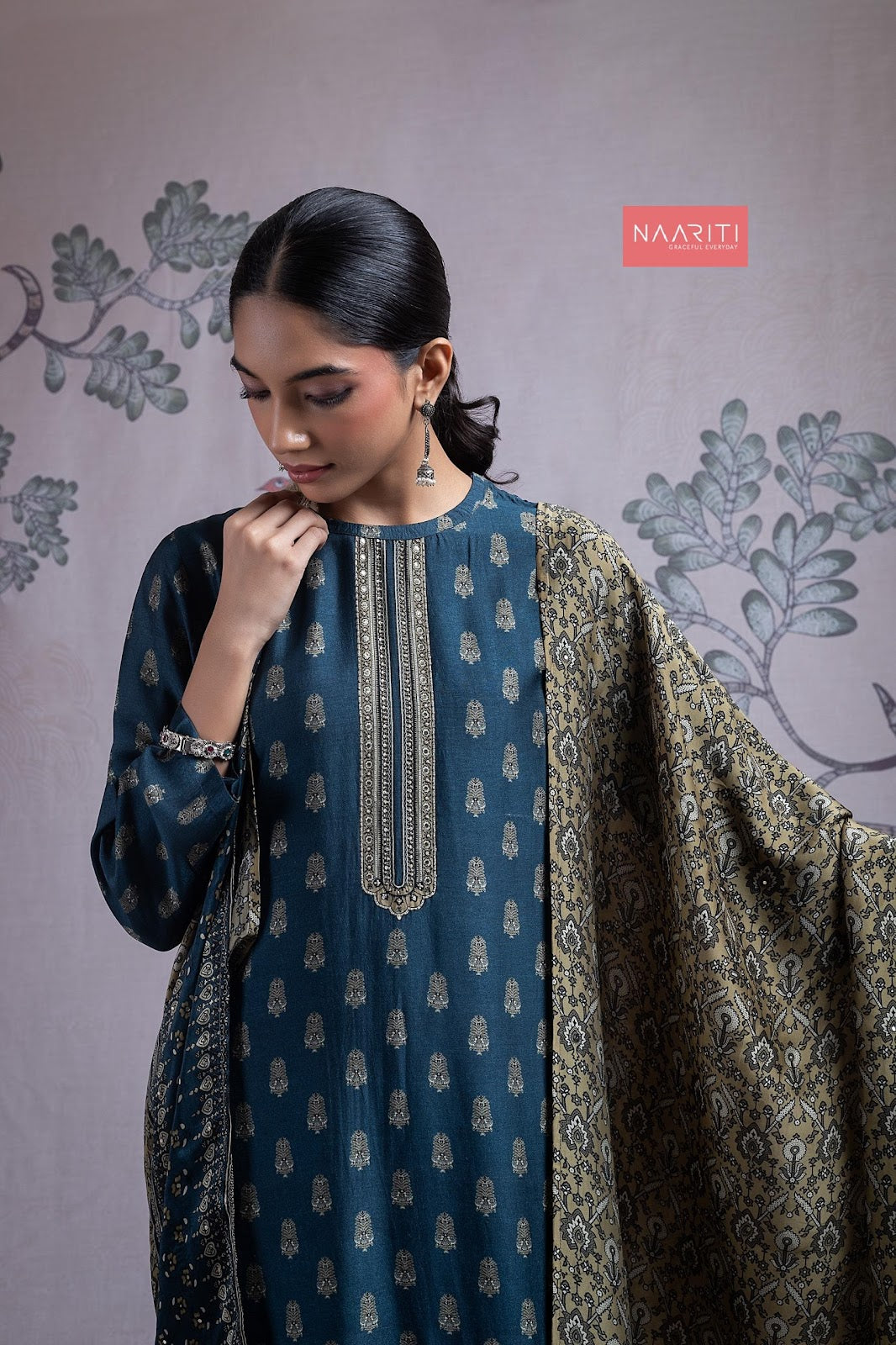 Taranika Naariti Pure Silk Pant Style Suits Wholesaler