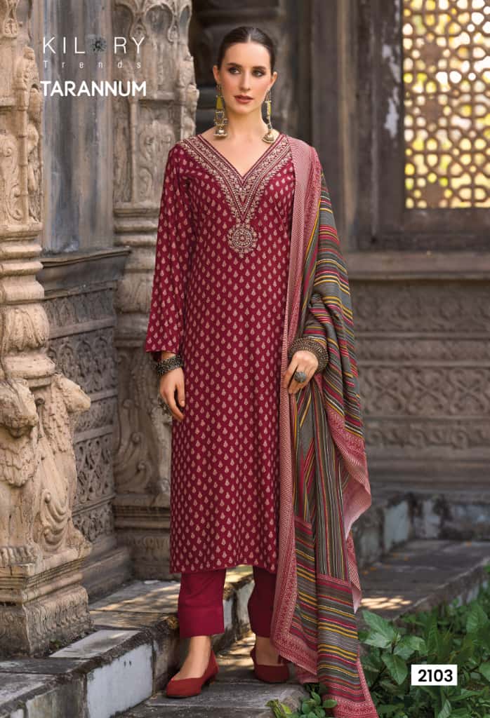 Tarannum Kilory Pashmina Suits Exporter