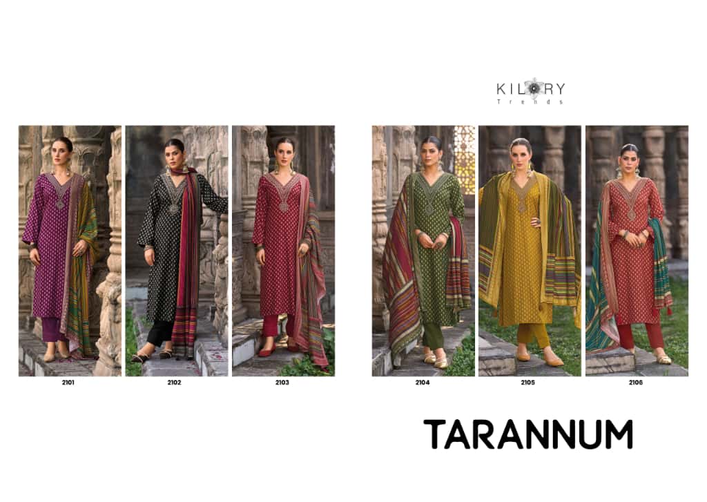 Tarannum Kilory Pashmina Suits Exporter