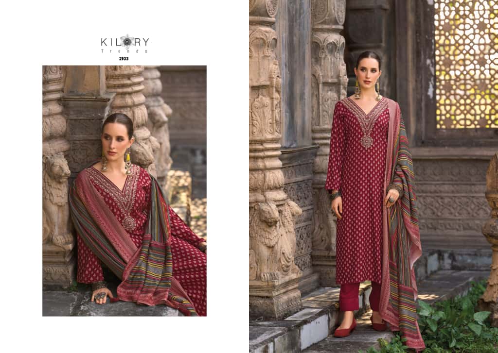 Tarannum Kilory Pashmina Suits Exporter