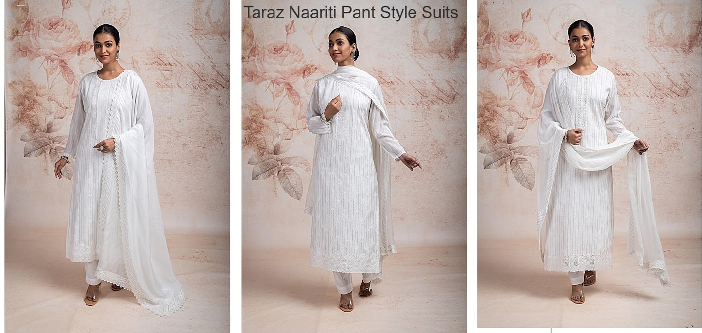 Taraz Naariti Cotton Pant Style Suits Manufacturer Ahmedabad