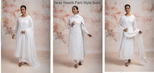 Taraz Naariti Cotton Pant Style Suits Manufacturer Ahmedabad