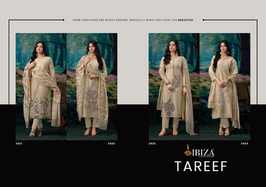 Tareef Ibiza Cotton Pant Style Suits Exporter Gujarat