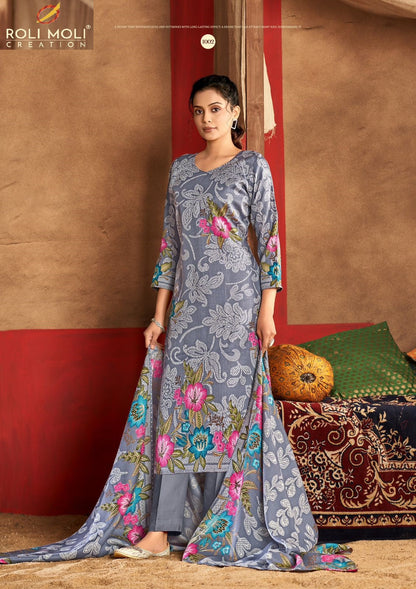 Tareef Roli Moli Pashmina Suits Supplier