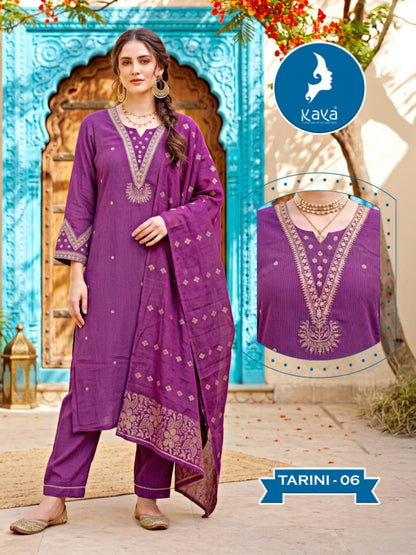 Tarini Kaya Shimmer Readymade Pant Style Suits Wholesaler Ahmedabad
