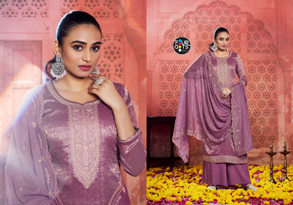 Tarla Four Dots Jacquard Silk Pant Style Suits Manufacturer