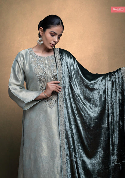 Taroob Naariti Velvet Suits Supplier Ahmedabad