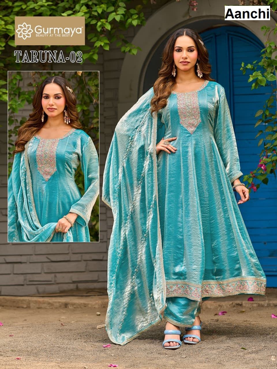Taruna Aanchi Fendy Readymade Anarkali Suits Supplier