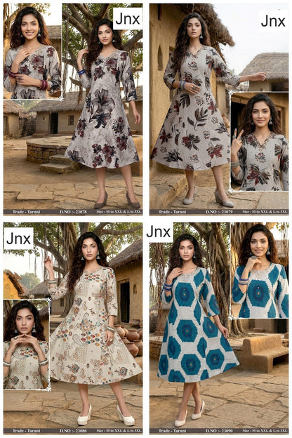 Taruni Jnx Berlin Anarkali Kurtis Manufacturer Ahmedabad