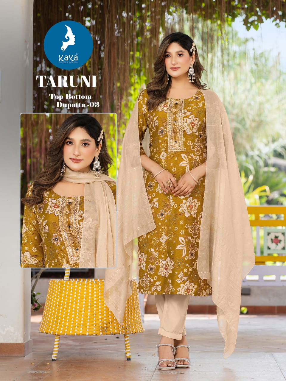 Taruni Kaya Vertican Readymade Pant Style Suits Wholesaler India