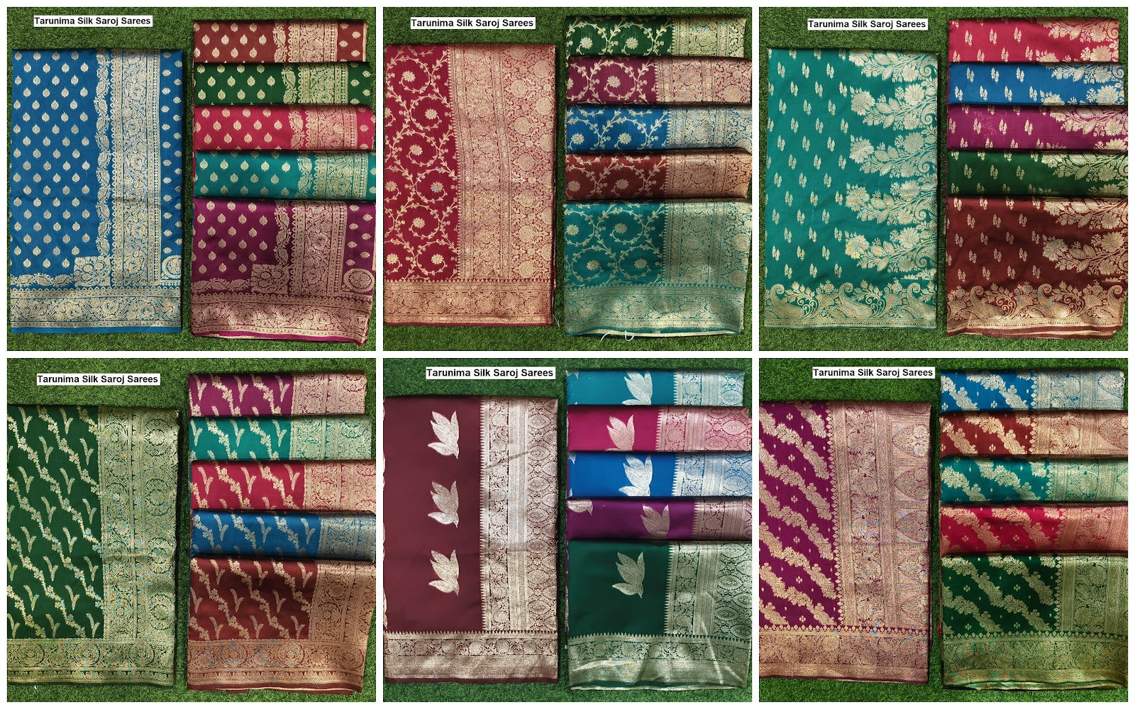 Tarunima Silk Saroj Sarees Wholesaler Ahmedabad