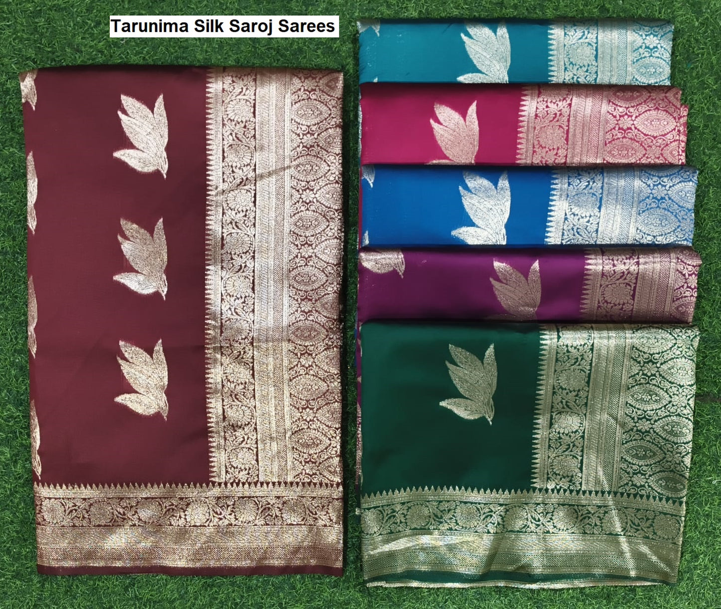 Tarunima Silk Saroj Sarees Wholesaler Ahmedabad