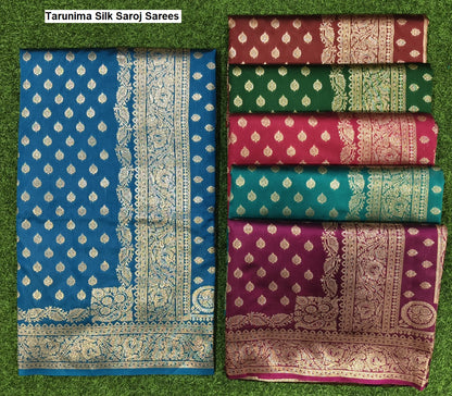 Tarunima Silk Saroj Sarees Wholesaler Ahmedabad