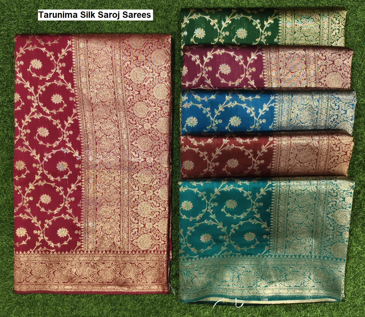 Tarunima Silk Saroj Sarees Wholesaler Ahmedabad