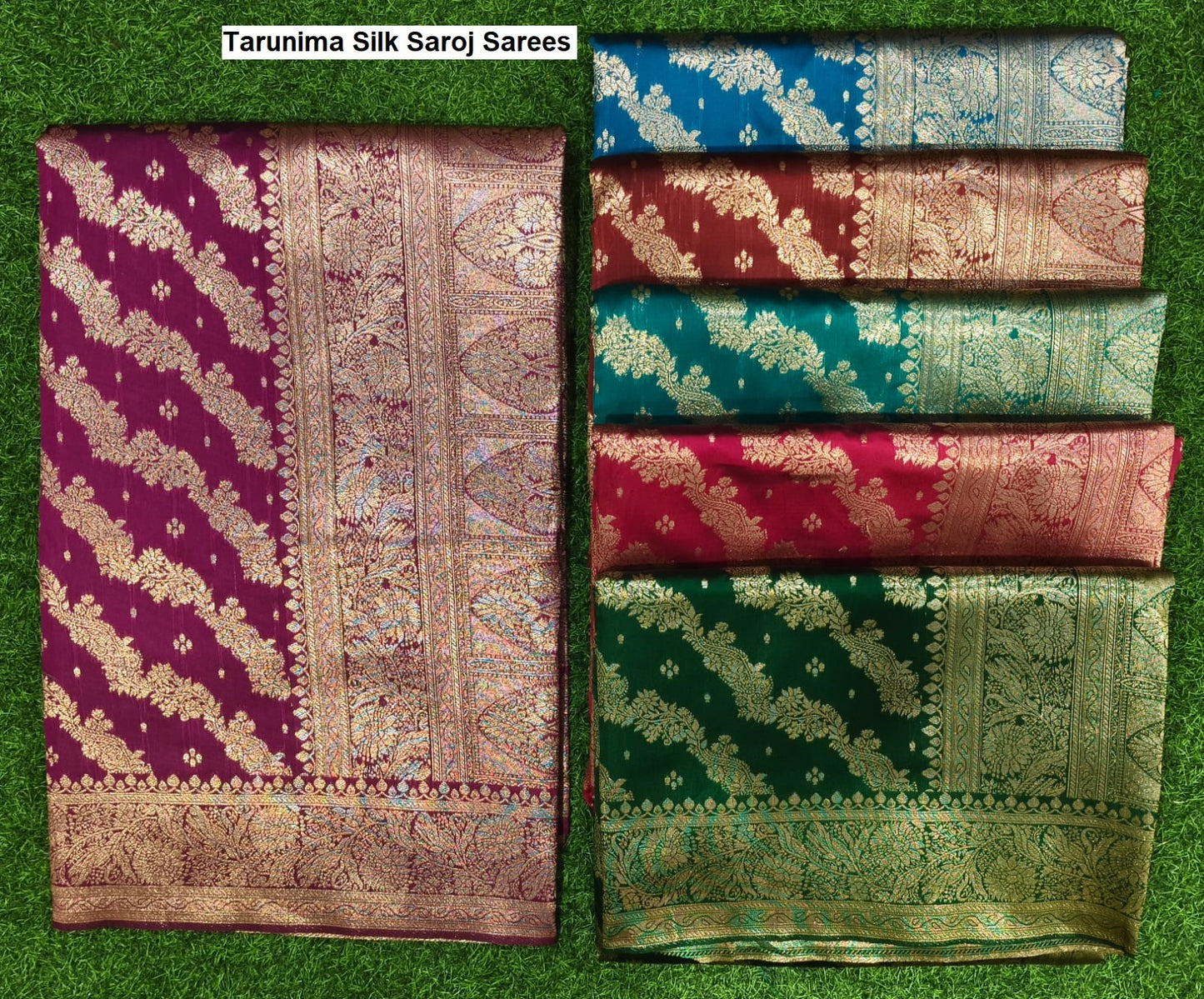 Tarunima Silk Saroj Sarees Wholesaler Ahmedabad